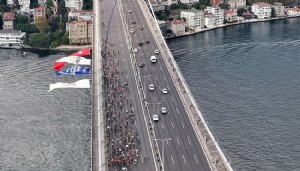 İstanbul'da bisiklet yarışı heyecanı yaşandı