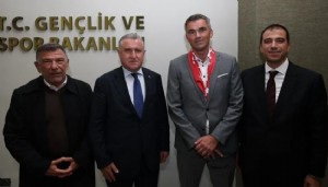 Bakan Bak, Avrupa Spor Okulları Heyeti'ni kabul etti