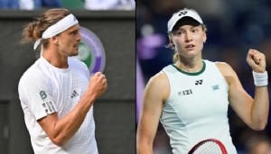Zverev ve Rybakina çeyrek finalde