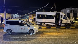 Düğün dönüşü feci kaza
