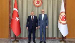 TBMM Başkanı Kurtulmuş'tan önemli görüşme