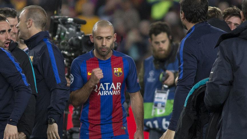 Mascherano, Barcelona ya veda etti