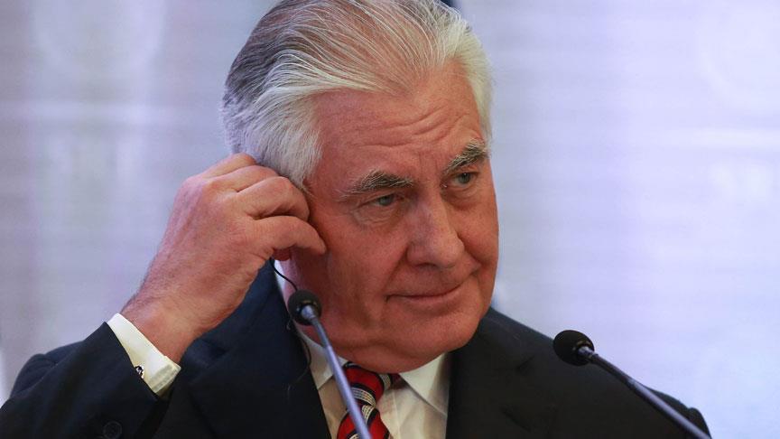 Tillerson dan ilk açıklama