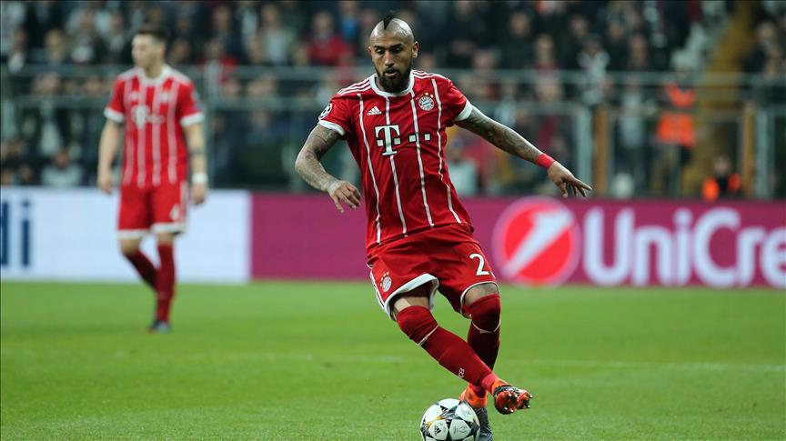 Bayern Münih te Vidal sezonu kapattı