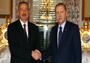 Erdoğan ile Aliyev bir araya geldi!