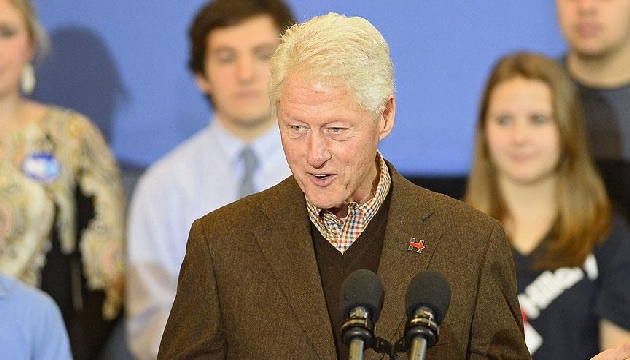 Bill Clinton seçim meydanlarında!