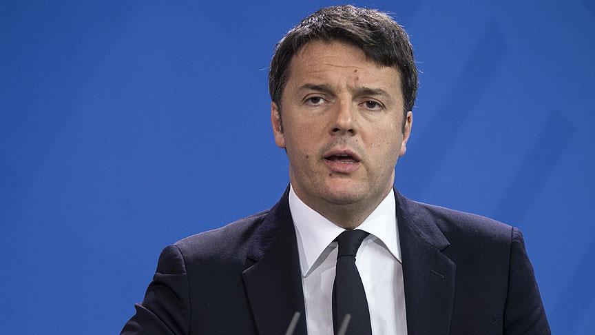 İtalya Başbakanı Renzi: