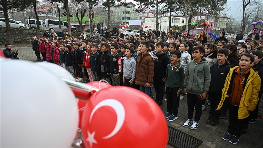 Kahramanmaraş ın Andırın ilçesinde ilk ders zili çaldı