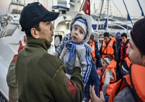 Bodrum da 82 sığınmacı kurtarıldı!