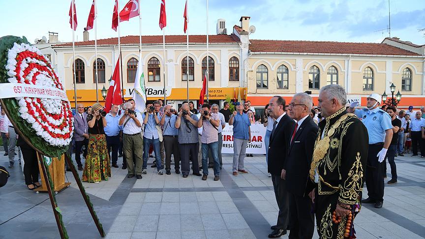Tarihi Kırkpınar güreşleri  sessiz  başladı