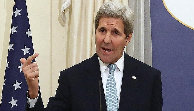 John Kerry Esed e yüklendi!
