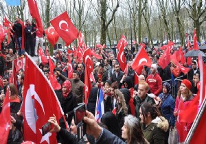 Fransa da Türkiye ye destek mitingi!