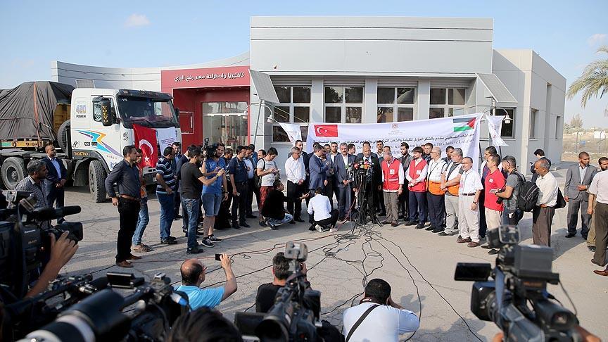  O  malzemeler Gazze ye ulaştı!