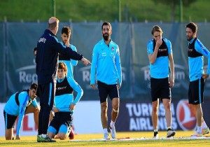 Milli takım hazırlıklarını sürdürüyor!
