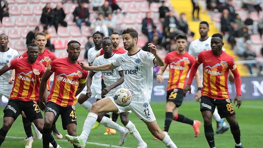 Kayseri de gol sesi çıkmadı!