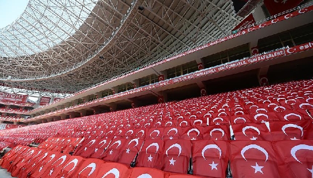 Antalya Stadı milli maç için hazır!