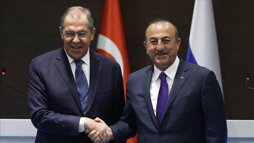 Çavuşoğlu, Lavrov la görüştü