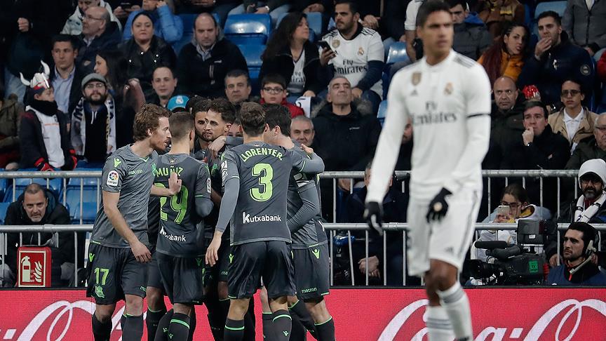 Real Madrid sahasında yenildi!