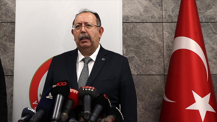 YSK Başkanı Yener: 26 parti listesini kurulumuza sundu