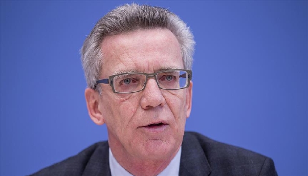 Almanya İçişleri Bakanı Maiziere: