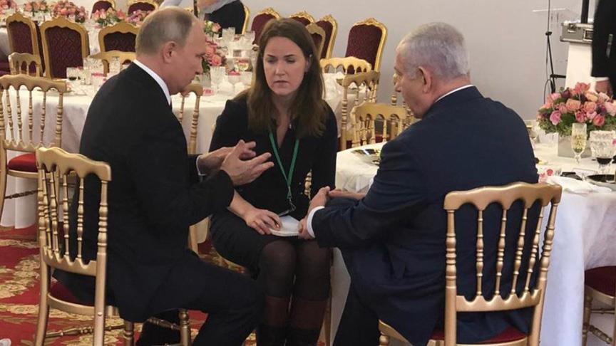 Netanyahu ile Putin Paris te görüştü
