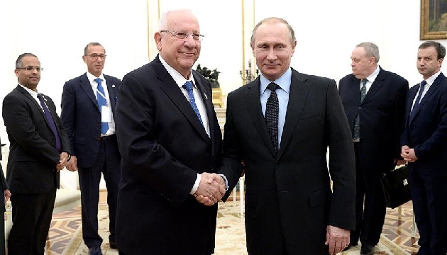 Putin ile Rivlin Kremlin de buluştu!