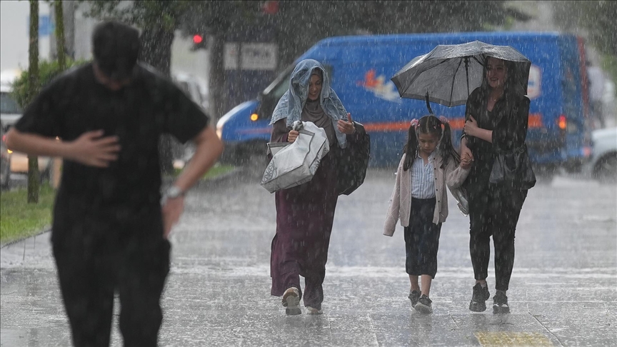 Meteoroloji den kuvvetli sağanak uyarısı