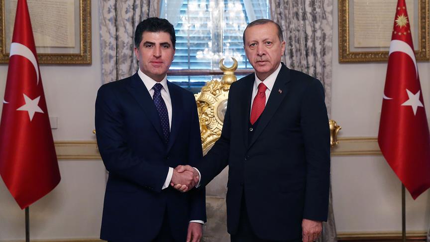 Barzani den Erdoğan a tebrik telefonu