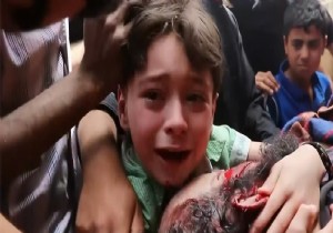 Halep te hayat kurtarmaya gidiyordu...