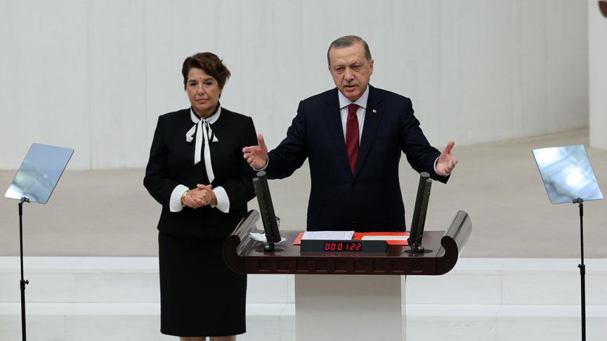 Erdoğan TBMM açılışında konuştu:  Meclisimiz ikinci defa gazilik şerefine nail oldu 