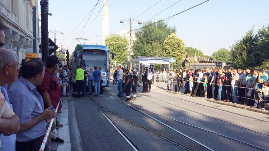 Arıza tramvay seferlerini aksattı