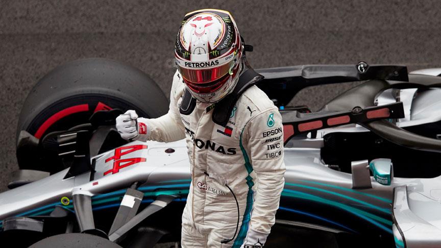 Hamilton İspanya da da zirvede