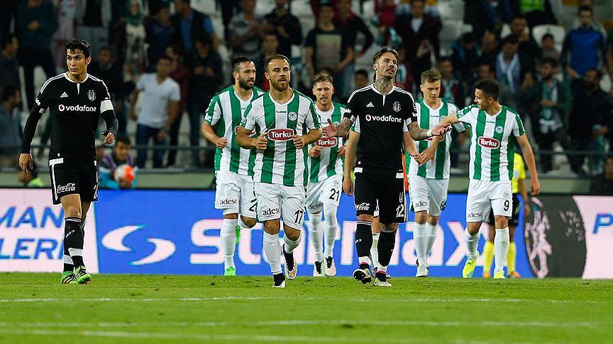 Şampiyon Beşiktaş a  Konya  şoku!