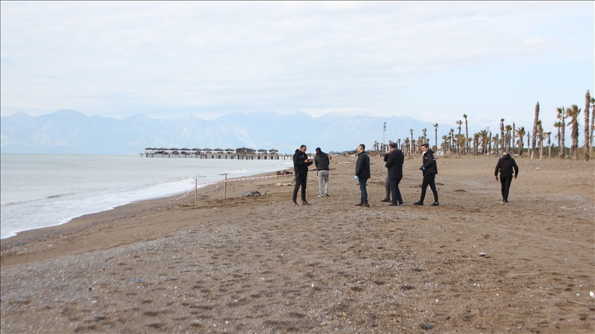 Mudanya sahiline ceset vurdu