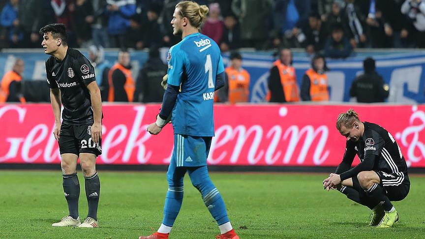 Beşiktaş ın düşüşü durdurulamıyor!