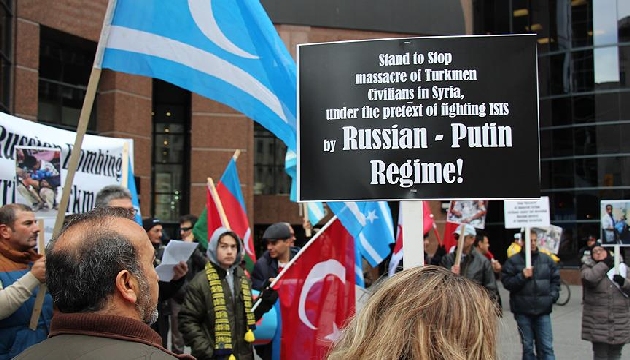 Toronto da Esed ve Rusya protestosu!