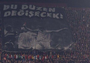  Trabzonspor  maçında protesto!