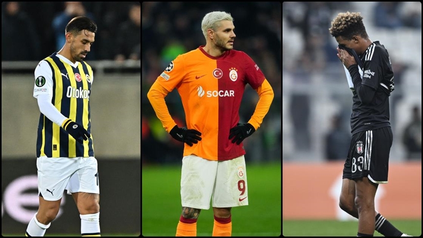 UEFA da bu hafta mağlubiyetle kapandı!