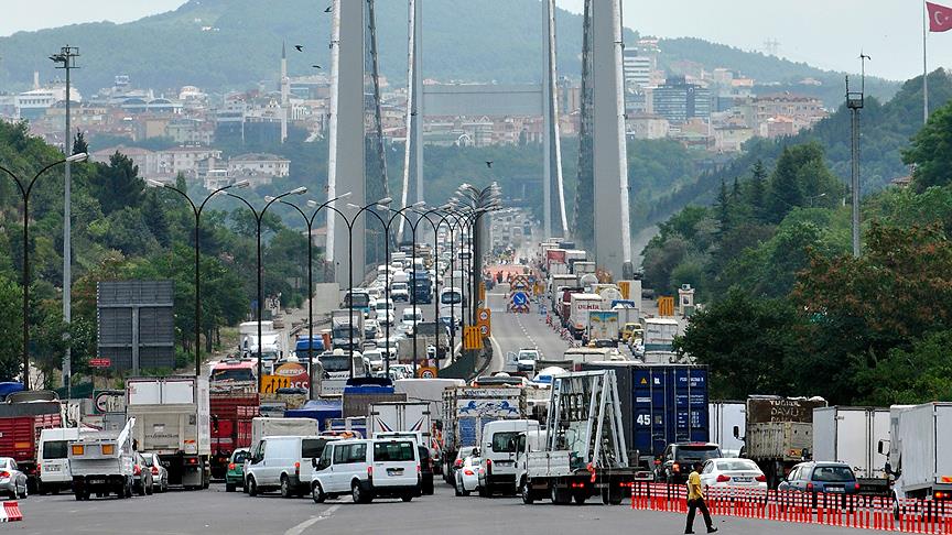 Köprü ve otoyol geliri...