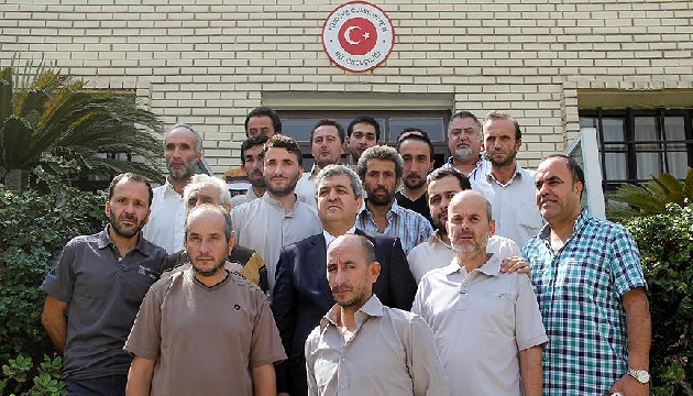 Türk işçiler serbest bırakıldı!