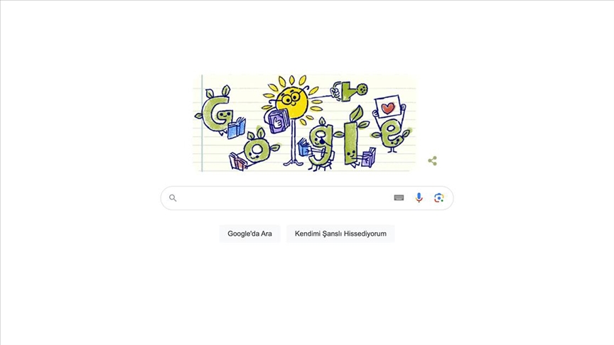 Öğretmenler Günü ne özel  doodle 