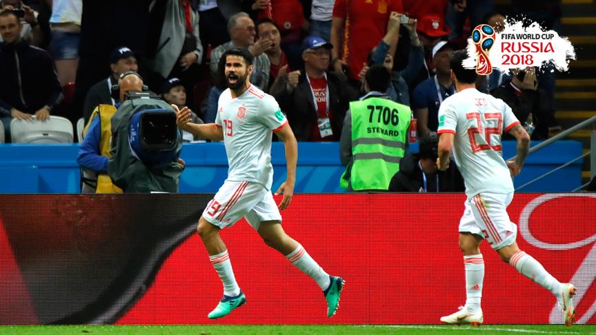 İspanya, İran ı tek golle geçti