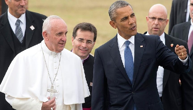 Papa ve Obama dan  ortak  çağrı!