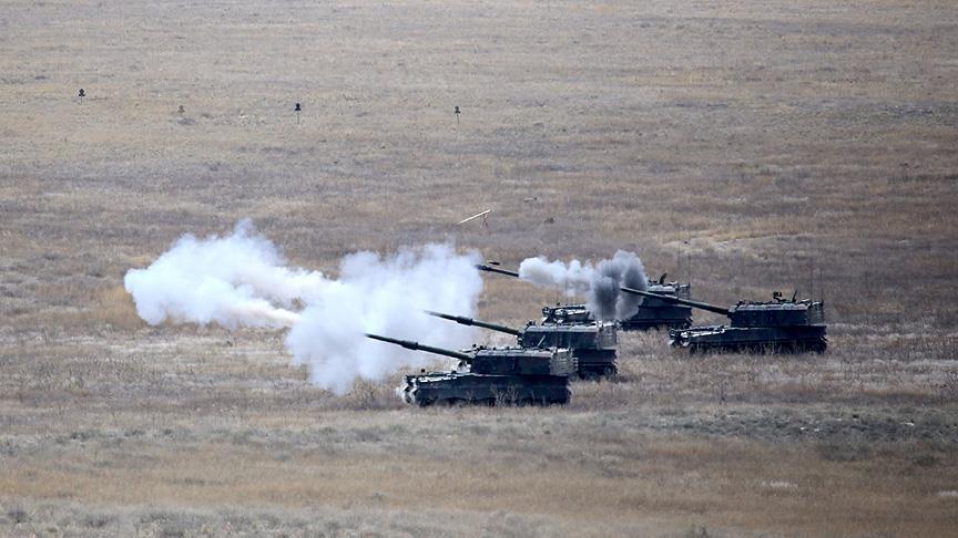 Suriye deki DAEŞ mevzileri vuruldu!