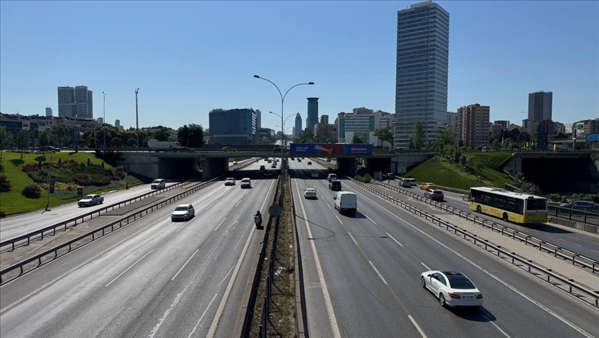 İstanbul trafiğinde bayram ferahlığı