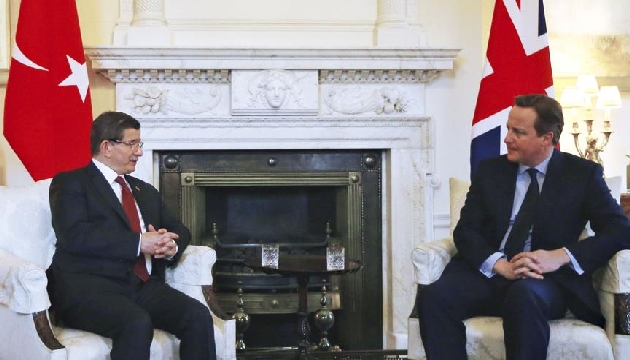 Cameron dan Davutoğlu na taziye mesajı