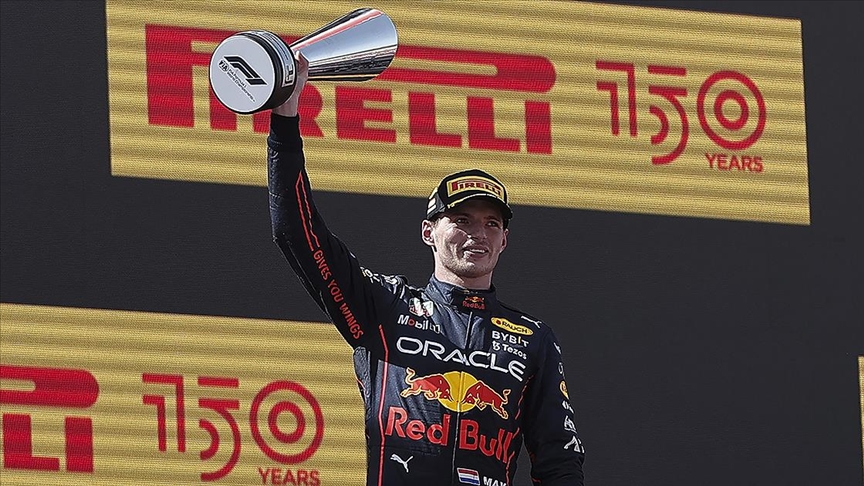 İspanya da kazanan Max Verstappen