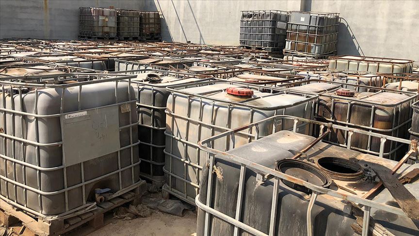 Mersin de 12 ton kaçak akaryakıt ele geçirildi