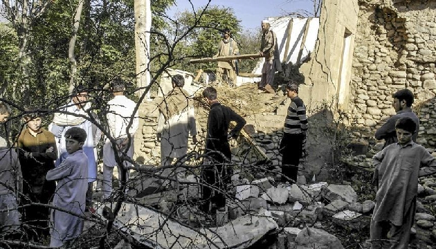 Afganistan da ölü sayısı yükseliyor!