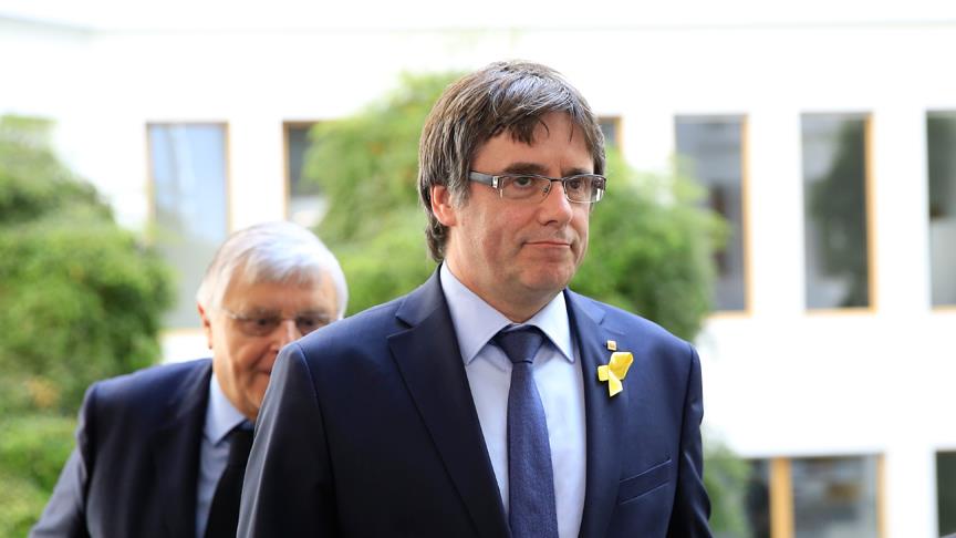 Eski Katalan lider Belçika ya döndü